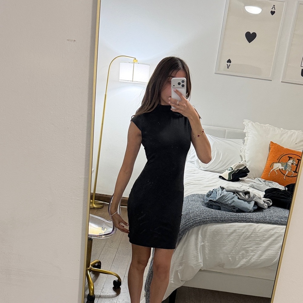 White Fox Boutique Black Mini Dress